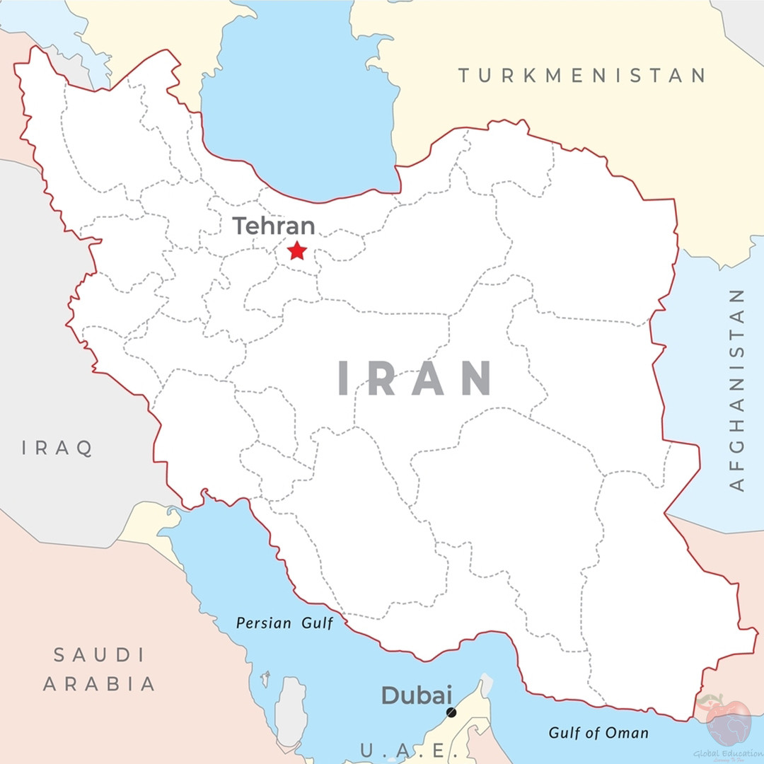Map of Iran