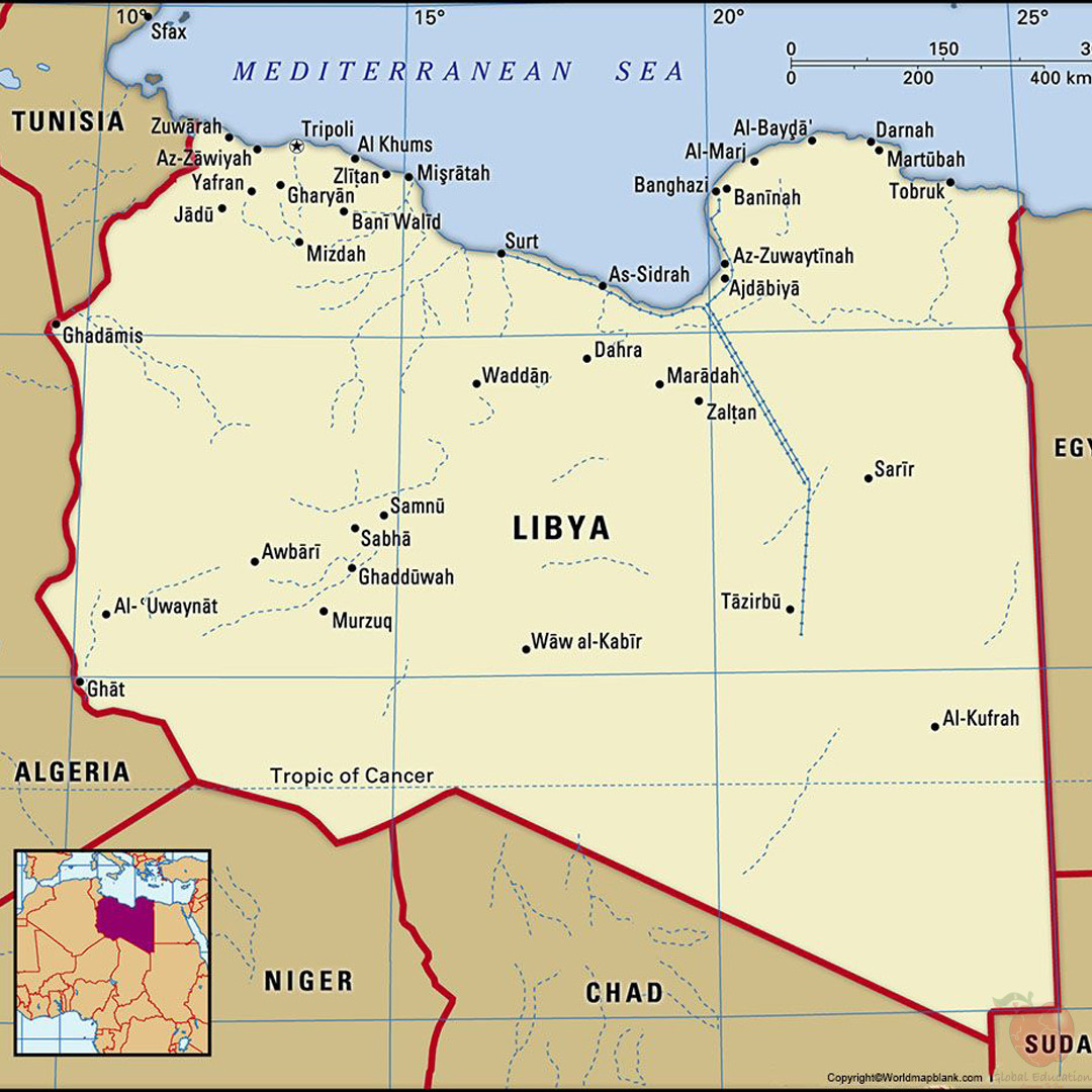 Libya Map